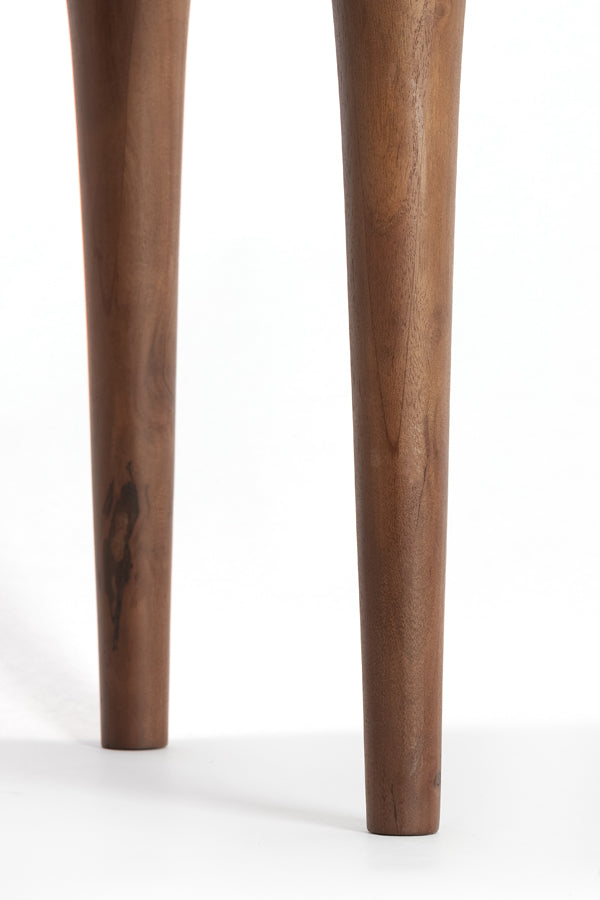 Light & Living Living Side table 48x48x50 cm ZULIO acacia wood dark brown House of Isabella UK