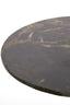 Light & Living Living Side table 48x53 cm PAZO dark brown marble+dark brown House of Isabella UK
