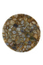 Light & Living Living Side table 48x53 cm RICKERD yellow marble+antique bronze House of Isabella UK