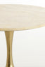 Light & Living Living Side table 48x53 cm TOMAR sand-pink marble+light gold House of Isabella UK