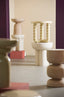 Light & Living Living Side table 50x47 cm MIZUHO cream House of Isabella UK