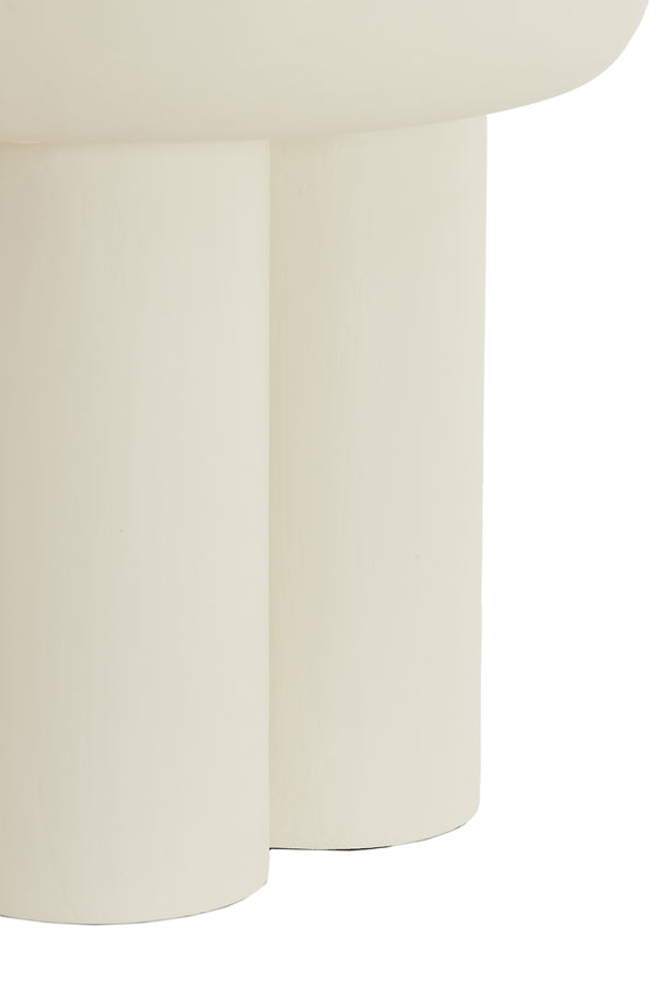 Light & Living Living Side table 50x47 cm MIZUHO cream House of Isabella UK