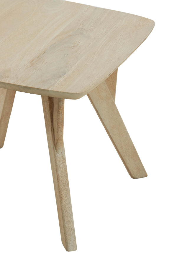 Light & Living Living Side table 50x50x42 cm QUENZA mango wood natural House of Isabella UK