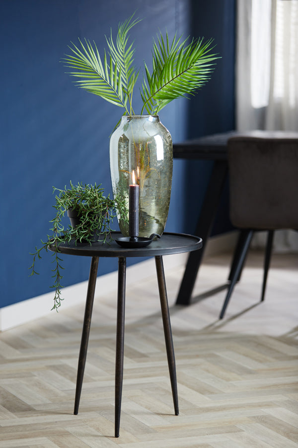 Light & Living Living Side table 51x60 cm ENVIRA zinc House of Isabella UK