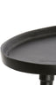 Light & Living Living Side table 53x30x48 cm LIENZ matt black House of Isabella UK