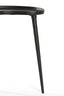 Light & Living Living Side table 53x30x48 cm LIENZ matt black House of Isabella UK