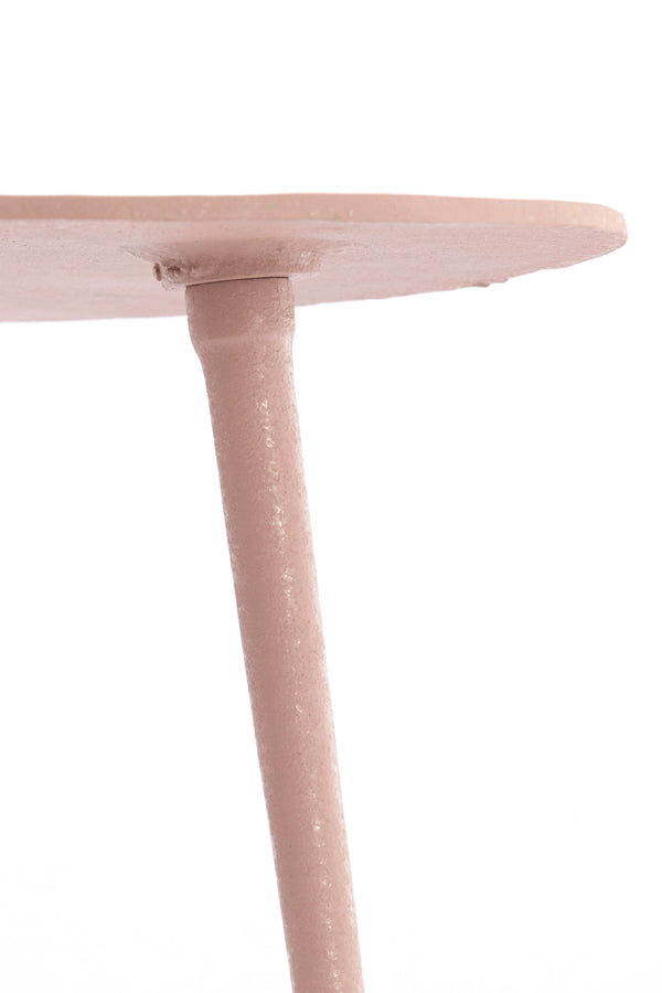 Light & Living Living Side table 53x30x48 cm LINOS matt old pink House of Isabella UK