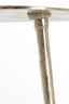 Light & Living Living Side table 53x30x48 cm LINOS raw nickel House of Isabella UK