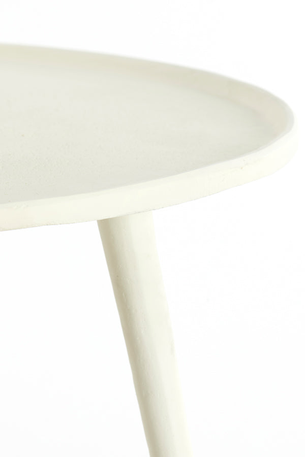 Light & Living Living Side table 59x41 cm BABINA cream House of Isabella UK