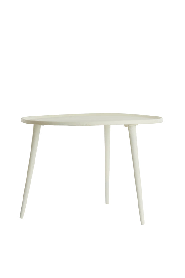 Light & Living Living Side table 59x41 cm BABINA cream House of Isabella UK