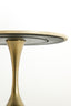 Light & Living Living Side table 59x41 cm TOMAR sand-pink marble+light gold House of Isabella UK