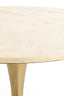 Light & Living Living Side table 59x41 cm TOMAR sand-pink marble+light gold House of Isabella UK