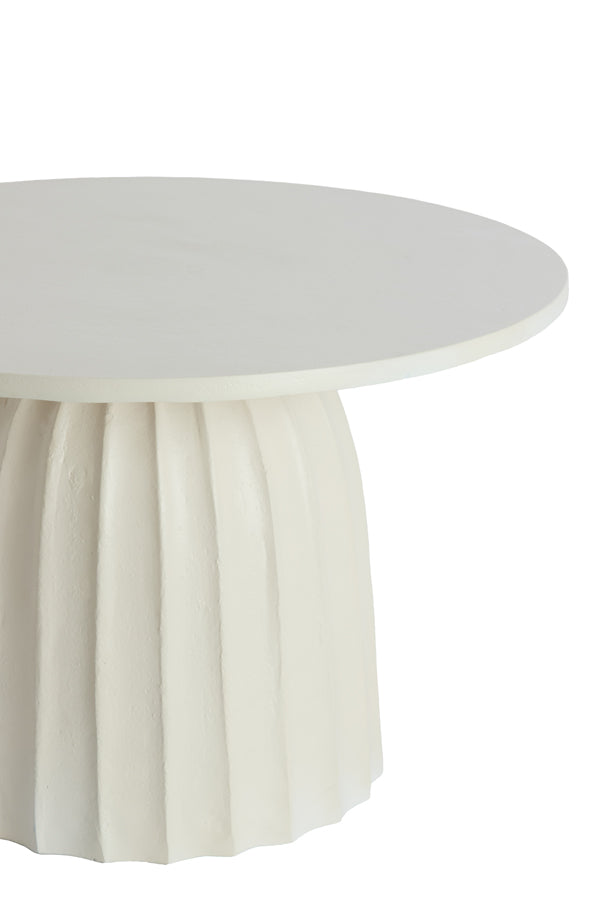 Light & Living Living Side table 60x38 cm VEGLIA cream House of Isabella UK