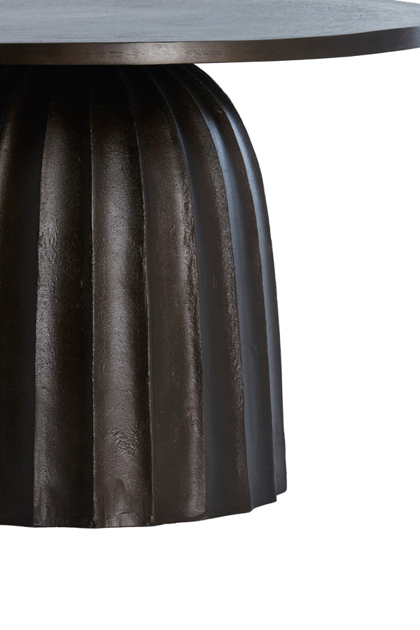 Light & Living Living Side table 60x38 cm VEGLIA matt dark brown House of Isabella UK