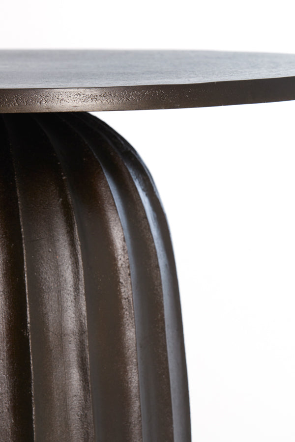 Light & Living Living Side table 60x38 cm VEGLIA matt dark brown House of Isabella UK