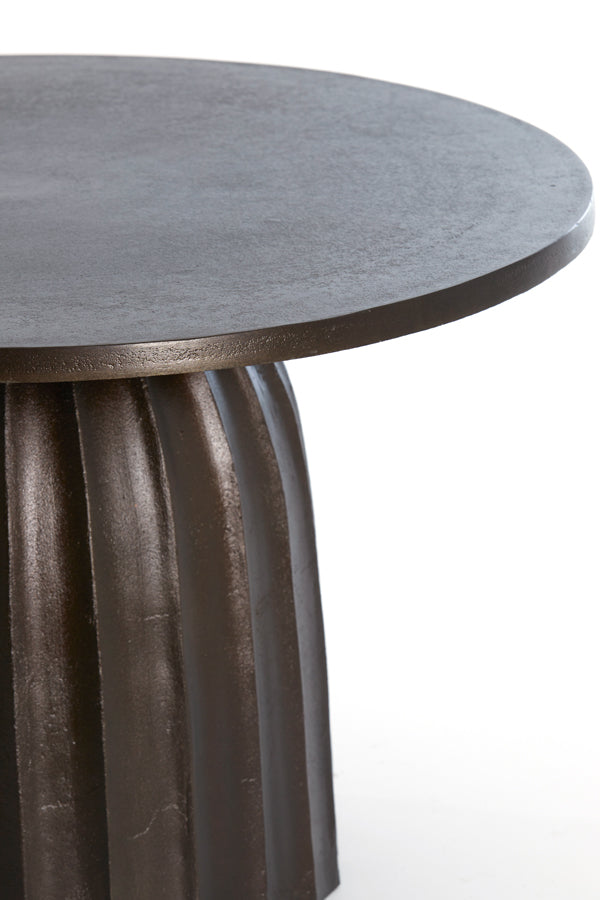 Light & Living Living Side table 60x38 cm VEGLIA matt dark brown House of Isabella UK