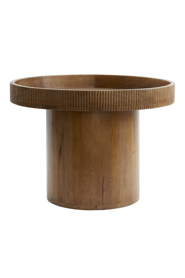 Light & Living Living Side table 60x44 cm KALOMO wood dark brown House of Isabella UK
