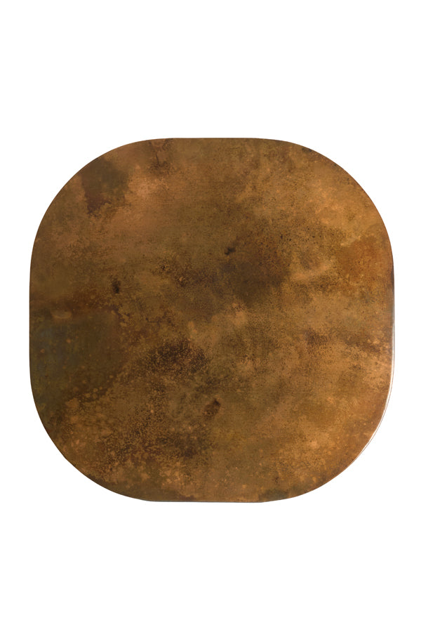 Light & Living Living Side table 60x60x41 cm ABALA copper-bronze House of Isabella UK