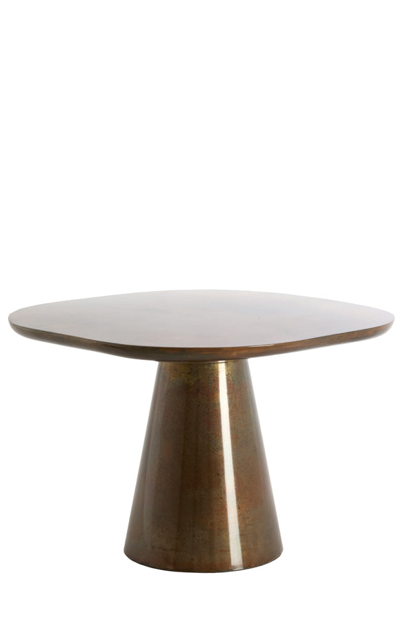 Light & Living Living Side table 60x60x41 cm ABALA copper-bronze House of Isabella UK