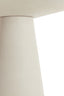 Light & Living Living Side table 60x60x41 cm ABALA matt cream House of Isabella UK