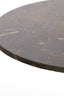 Light & Living Living Side table 61x41 cm PAZO dark brown marble+dark brown House of Isabella UK