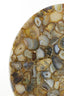 Light & Living Living Side table 61x41 cm RICKERD yellow marble+antique bronze House of Isabella UK