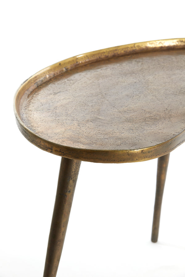 Light & Living Living Side table 67x49x41 cm LIENZ antique bronze House of Isabella UK
