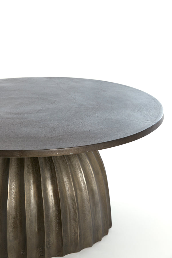 Light & Living Living Side table 70x33,5 cm VEGLIA matt dark brown House of Isabella UK