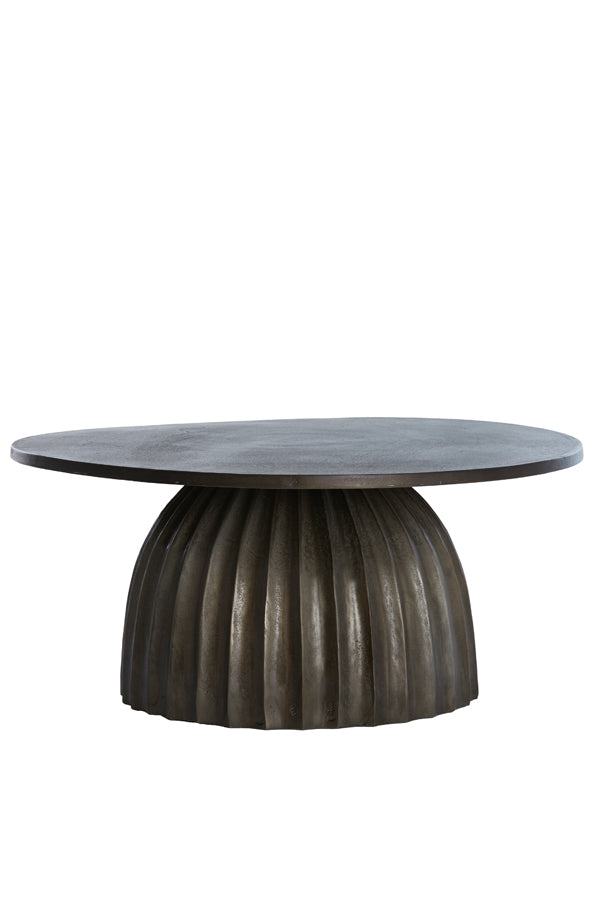 Light & Living Living Side table 70x33,5 cm VEGLIA matt dark brown House of Isabella UK