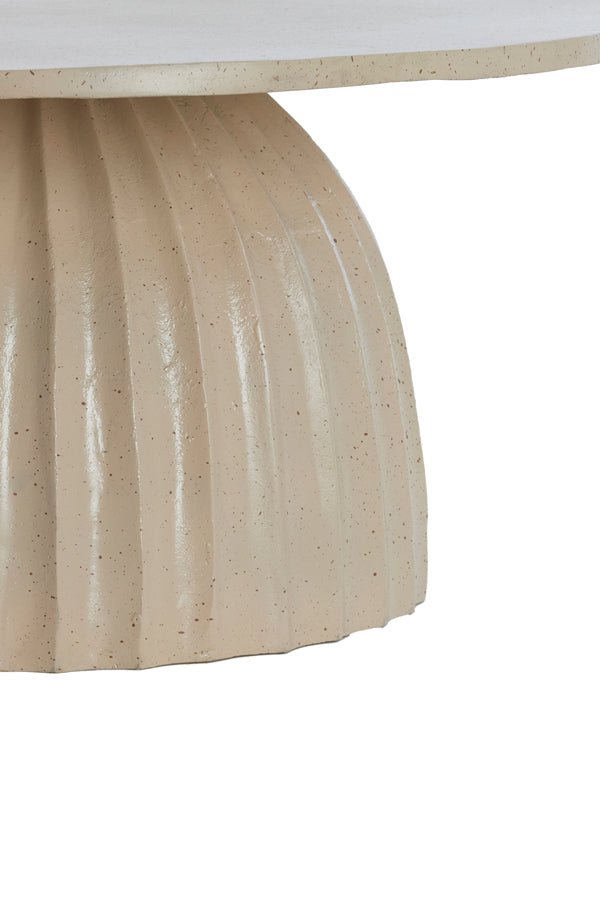 Light & Living Living Side table 70x33,5 cm VEGLIA matt sand+light brown spotted House of Isabella UK