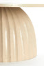 Light & Living Living Side table 70x33,5 cm VEGLIA matt sand+light brown spotted House of Isabella UK