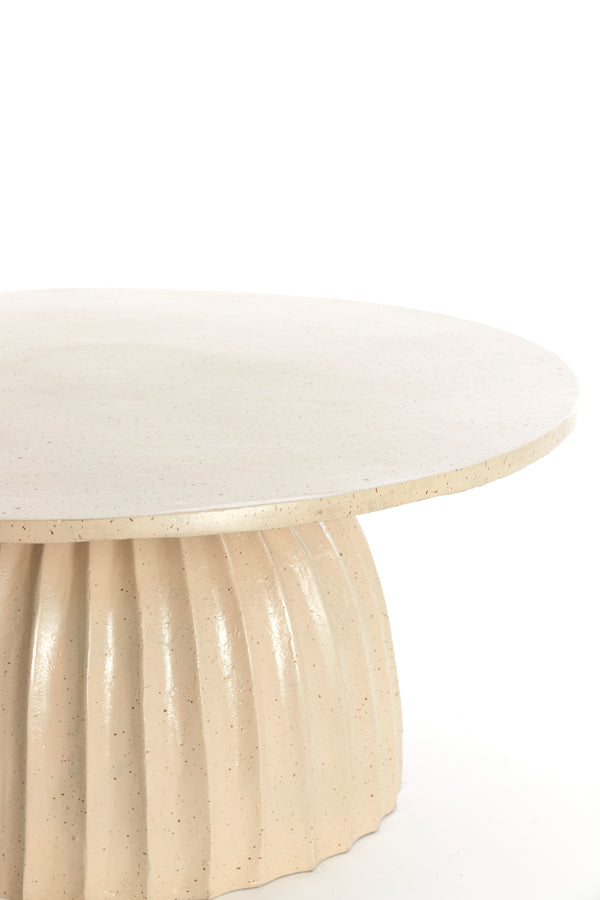 Light & Living Living Side table 70x33,5 cm VEGLIA matt sand+light brown spotted House of Isabella UK