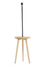 Light & Living Living Side table+floor lamp 40x135 cm TOLFA wood natural+m black House of Isabella UK
