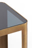 Light & Living Living Side table S/2 30x30x40+45x45x50 cm OXE ant. br+smoked gl. House of Isabella UK