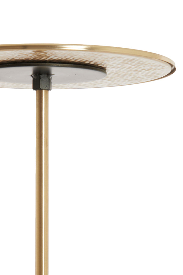 Light & Living Living Side table S/2 32x51+38x54 cm LIA antique bronze House of Isabella UK