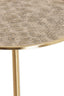 Light & Living Living Side table S/2 32x51+38x54 cm LIA antique bronze House of Isabella UK