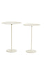 Light & Living Living Side table S/2 32x51+38x54 cm LIA matt cream House of Isabella UK
