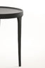 Light & Living Living Side table S/2 37x41+43x45,5 cm TOBIAS black House of Isabella UK
