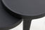 Light & Living Living Side table S/2 37x41+43x45,5 cm TOBIAS black House of Isabella UK