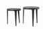 Light & Living Living Side table S/2 37x41+43x45,5 cm TOBIAS black House of Isabella UK