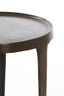 Light & Living Living Side table S/2 37x41+43x45,5 cm TOBIAS dark brown House of Isabella UK