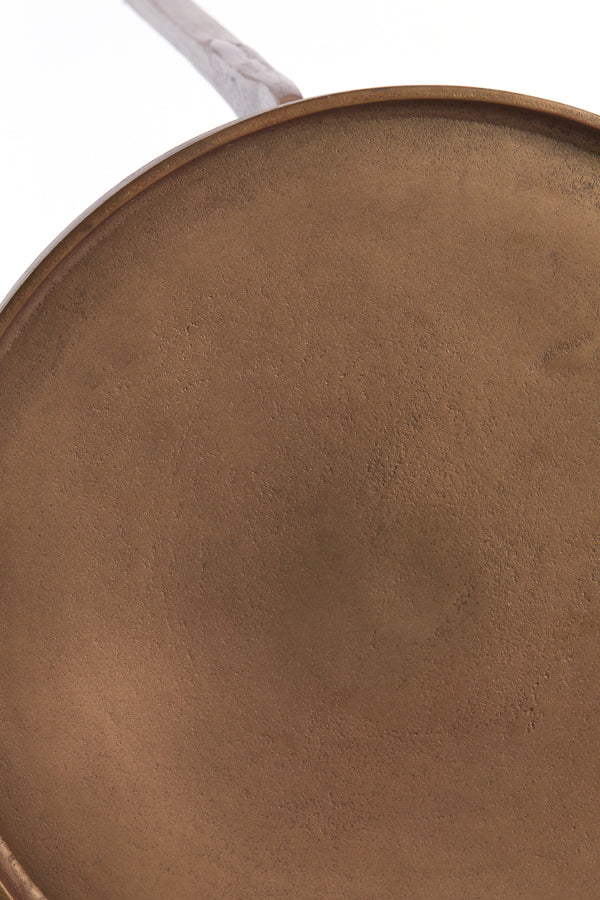 Light & Living Living Side table S/2 38x54+41x63 cm PANO brown bronze House of Isabella UK