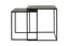 Light & Living Living Side table S/2 40x40x45+44,5x44,5x50,5 cm BANOS antique brnz House of Isabella UK