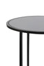 Light & Living Living Side table S/2 40x45+50x52 cm DUARTE glass black-matt blck House of Isabella UK