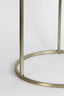 Light & Living Living Side table S/2 40x45+50x52 cm DUARTE gls brown+light gold House of Isabella UK