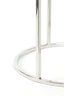 Light & Living Living Side table S/2 40x45+50x52 cm DUARTE nickel+glass House of Isabella UK