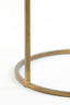 Light & Living Living Side table S/2 40x45+50x52 cm DUARTE smoked glass-gold House of Isabella UK