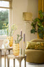 Light & Living Living Side table S/2 40x46+36x52 cm LAPAZ antique bronze+taupe House of Isabella UK