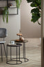 Light & Living Living Side table S/2 41x46+49x52 cm TALCA ant copper+brnz circ House of Isabella UK