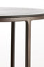 Light & Living Living Side table S/2 41x46+49x52 cm TALCA dark brown House of Isabella UK